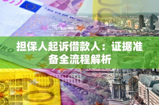 北京担保人起诉借款人：证据准备全流程解析