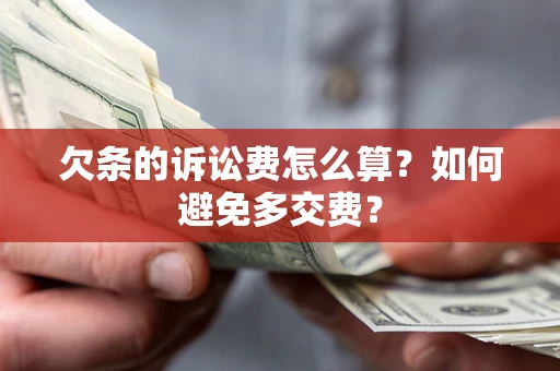北京欠条的诉讼费怎么算？如何避免多交费？