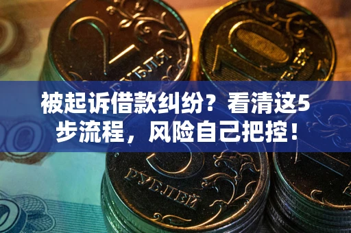 北京被起诉借款纠纷？看清这5步流程，风险自己把控！