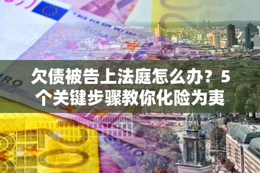 北京欠债被告上法庭怎么办？5个关键步骤教你化险为夷
